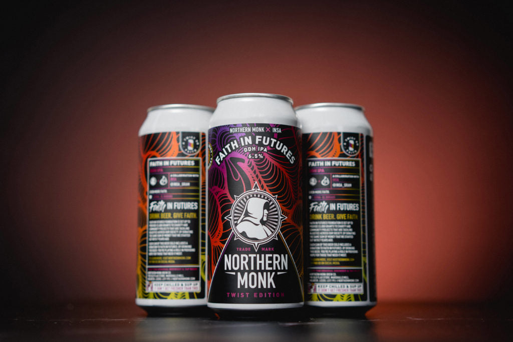 FAITH IN FUTURES: DRINK BEER. GIVE FAITH. – Northern Monk