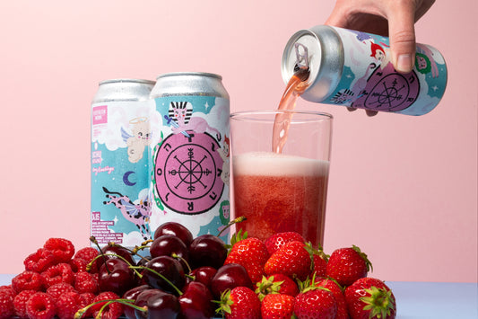 4 PACK // 34.05 // AMY HASTINGS // WHEEL OF FORTUNE // UCHU BREWING // SALTED BERRY IPA