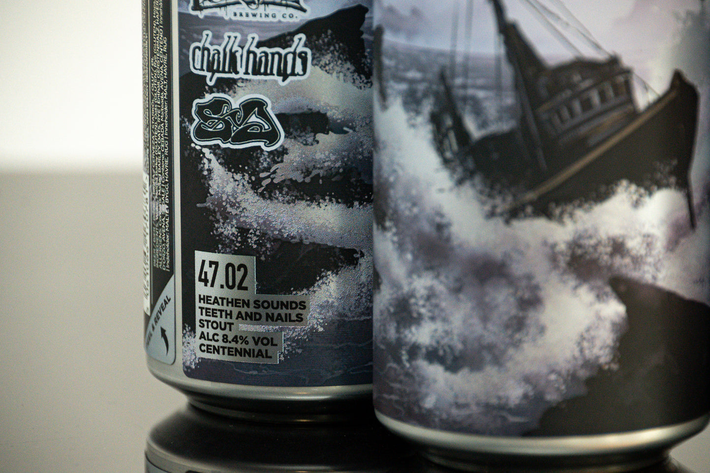 47.02 // STEVEN YOYADA // HEATHEN SOUNDS // CHALK HANDS // TRVE BREWING // TEETH & NAILS // STOUT // 8.4%