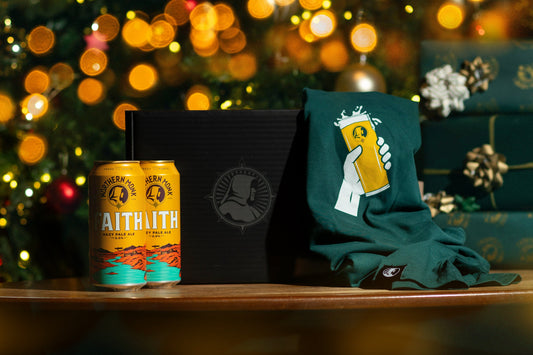 GIFTBOX // GREEN CHEERS TEE // 2 x FAITH 440ML