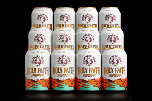 12 PACK // 330ml HOLY FAITH // HAZY PALE ALE // ALCOHOL FREE // 0.5%