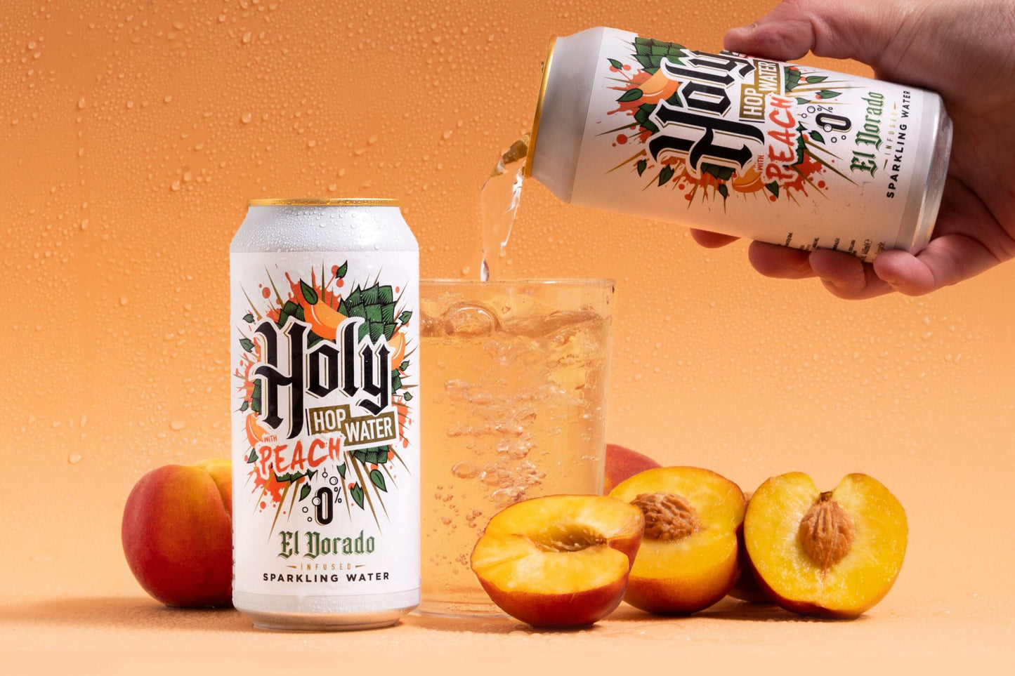 24 PACK HOP WATER MIX // HOLY HOP WATER MANGO // HOLY HOP WATER PEACH