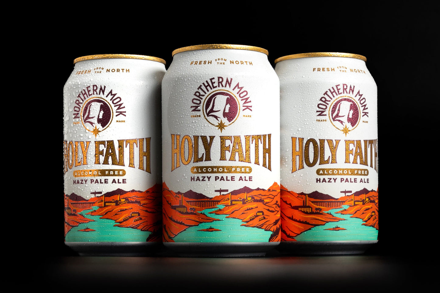 330ml HOLY FAITH // HAZY PALE ALE // ALCOHOL FREE // 0.5%