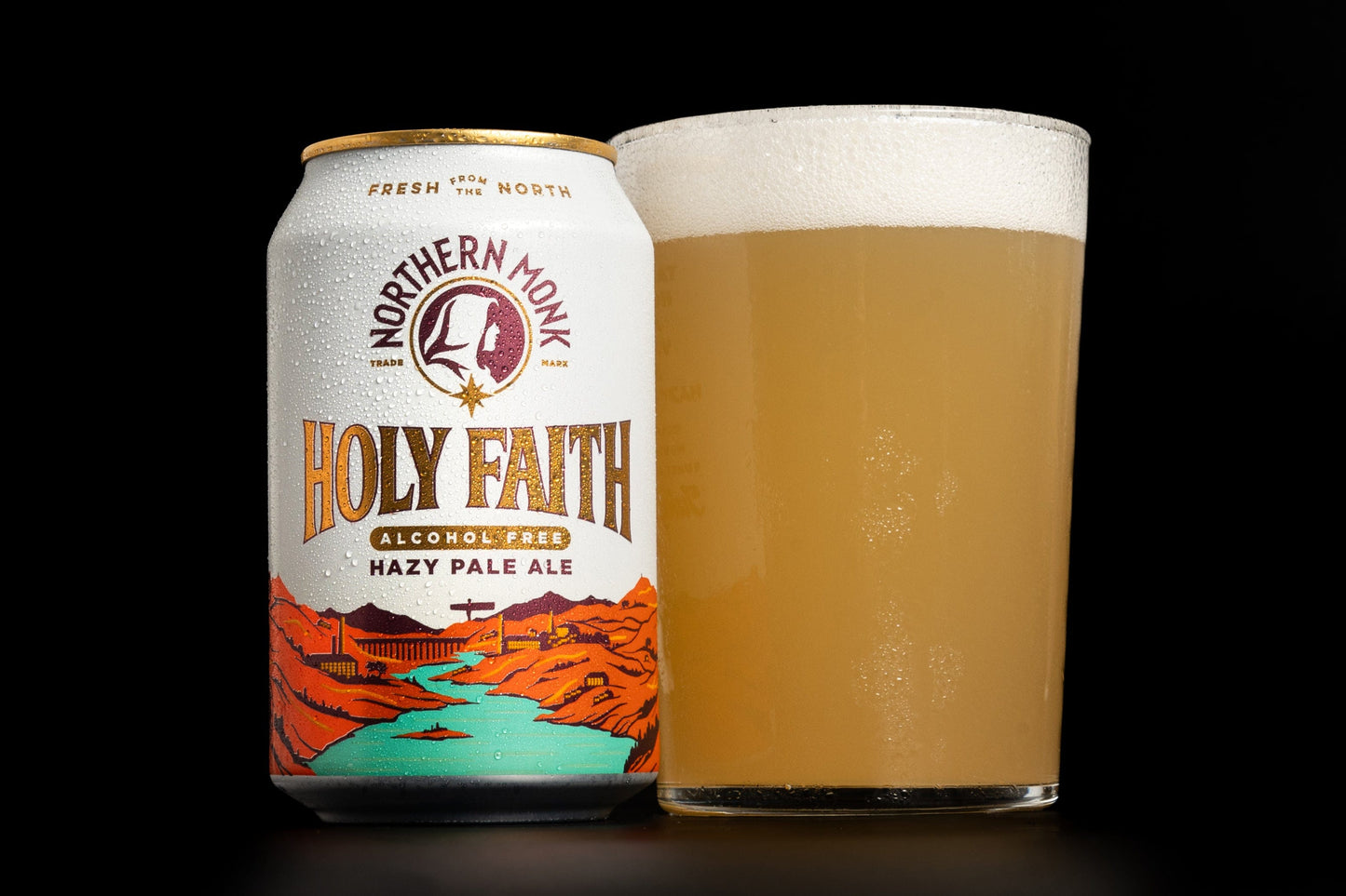 330ml HOLY FAITH // HAZY PALE ALE // ALCOHOL FREE // 0.5%