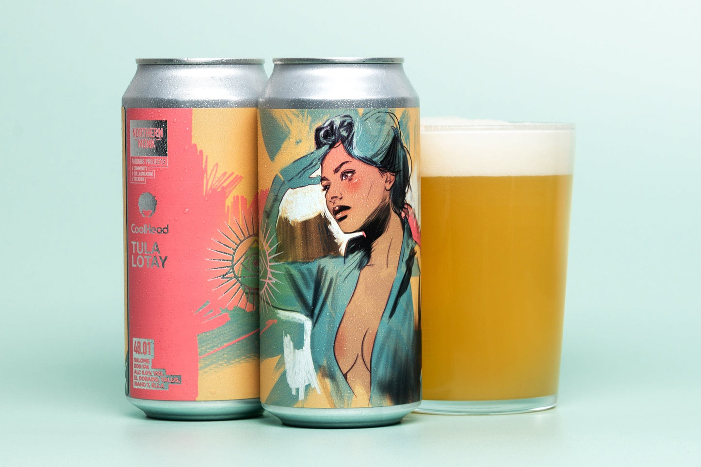 4 PACK // 48.01 // TULA LOTAY // SALOME // COOLHEAD // DDH IPA // 6.0%