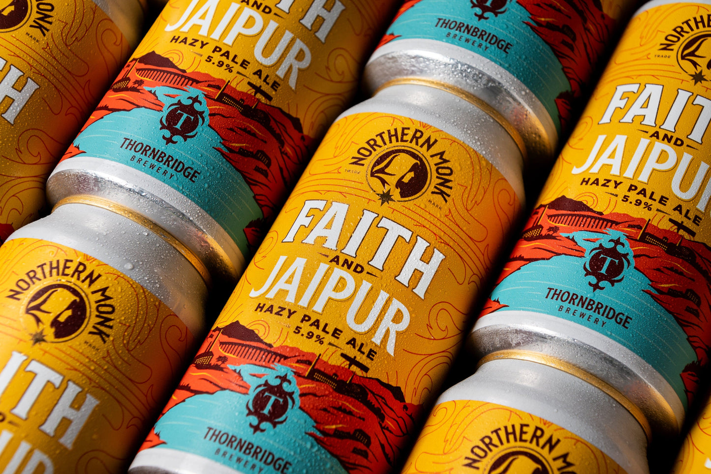 4 PACK // FAITH AND JAIPUR // THORNBRIDGE // HAZY IPA // 5.9%