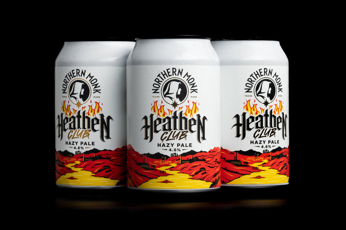 4 PACK // HEATHEN CLUB // CLUBHOUSE HAZY PALE ALE // 330ML // 4.6%