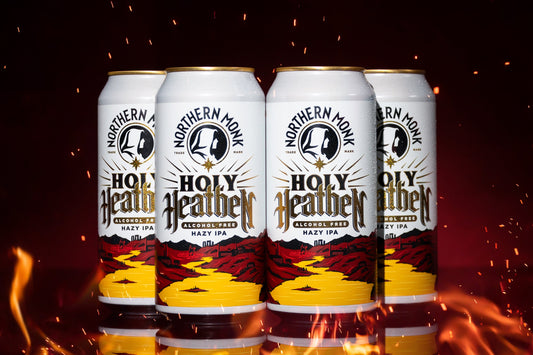 4 PACK // HOLY HEATHEN // ALCOHOL-FREE HAZY IPA // 0.5%