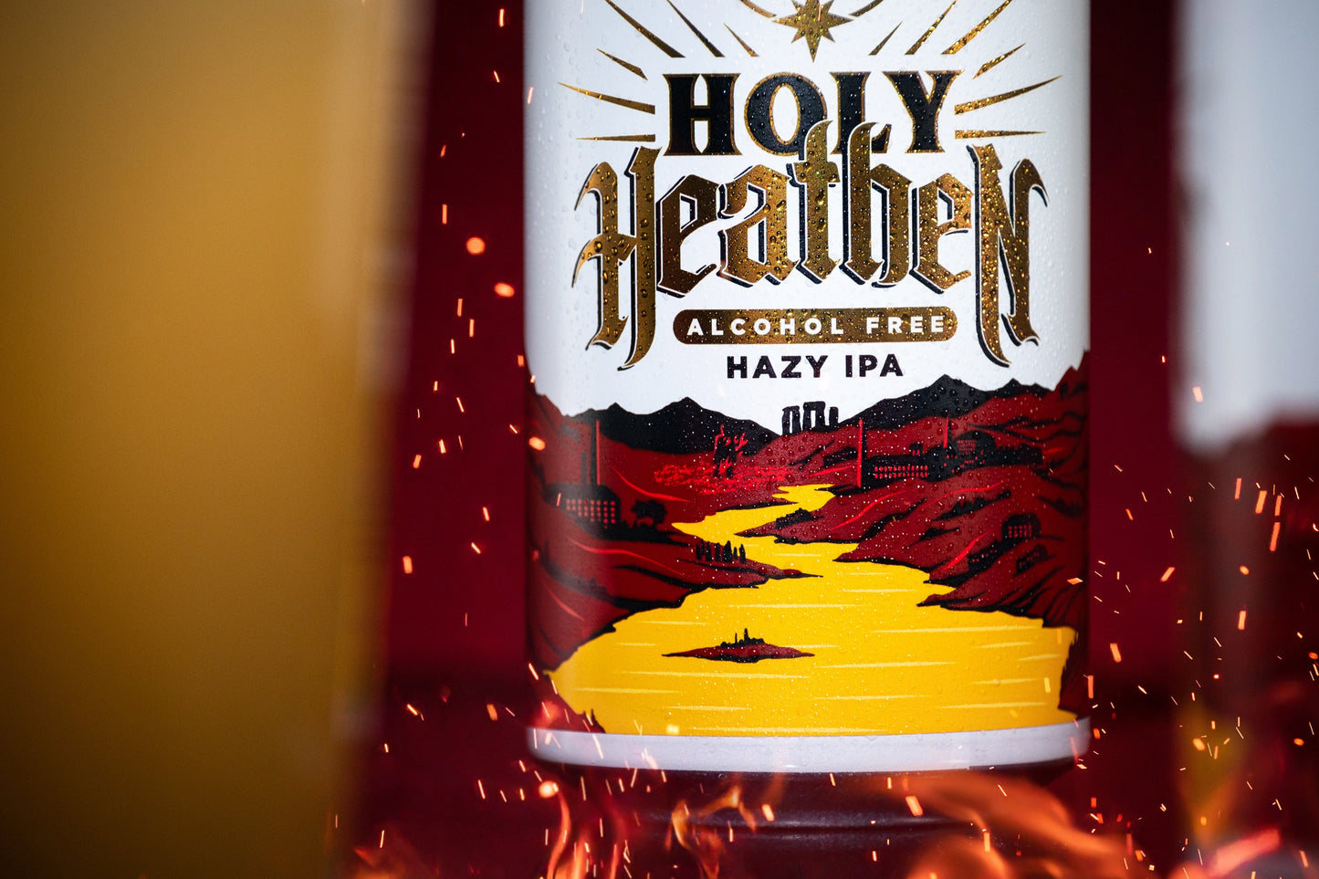 4 PACK // HOLY HEATHEN // ALCOHOL-FREE HAZY IPA // 0.5%