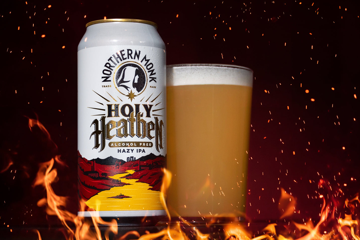 4 PACK // HOLY HEATHEN // ALCOHOL-FREE HAZY IPA // 0.5%