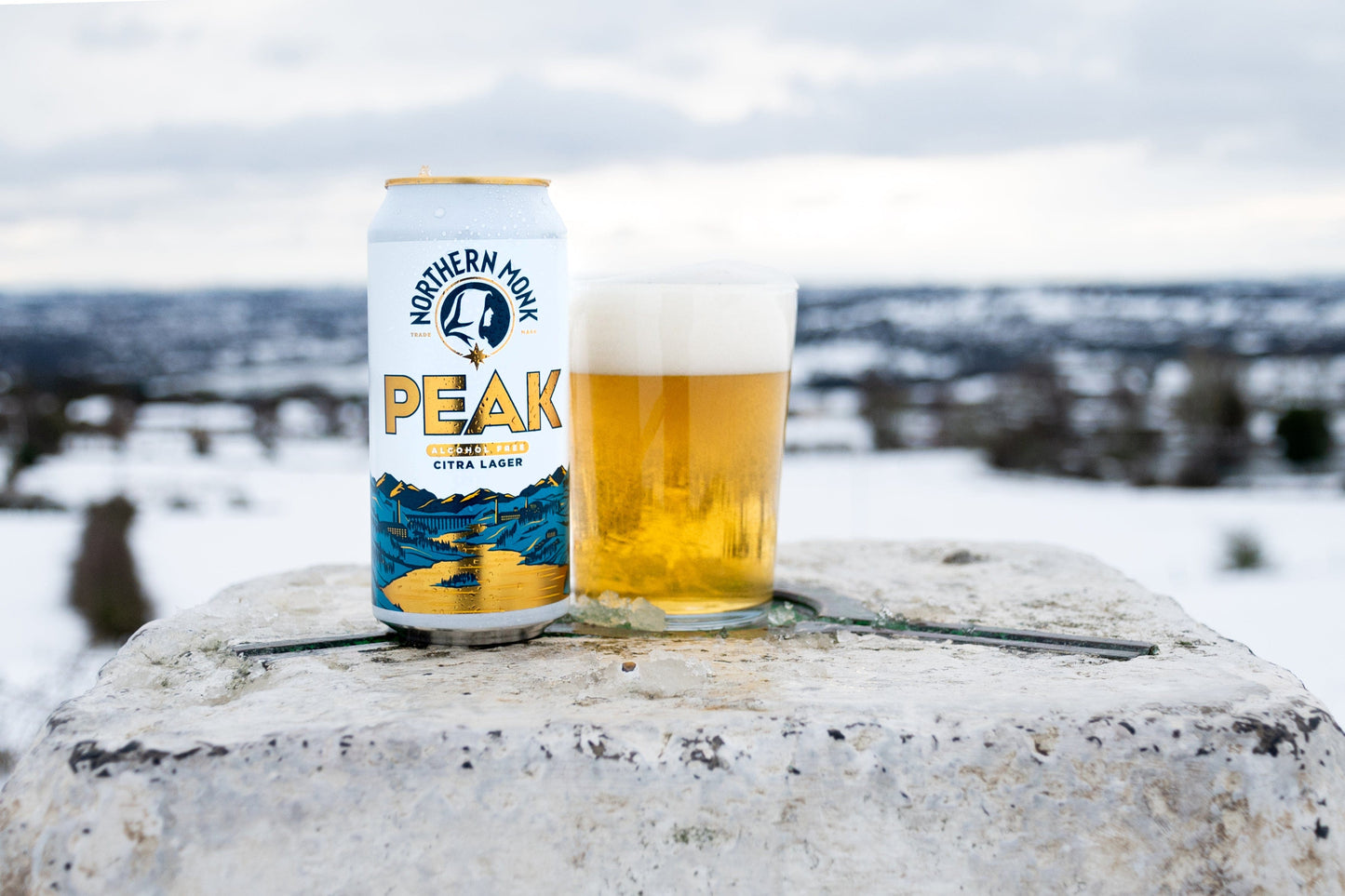 4 PACK // PEAK // ALCOHOL-FREE CITRA LAGER // 0.5%