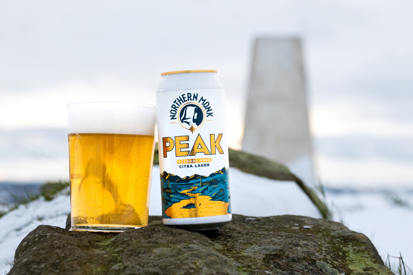 4 PACK // PEAK // ALCOHOL-FREE CITRA LAGER // 0.5%