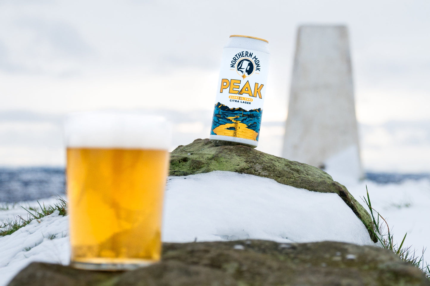 4 PACK // PEAK // ALCOHOL-FREE CITRA LAGER // 0.5%