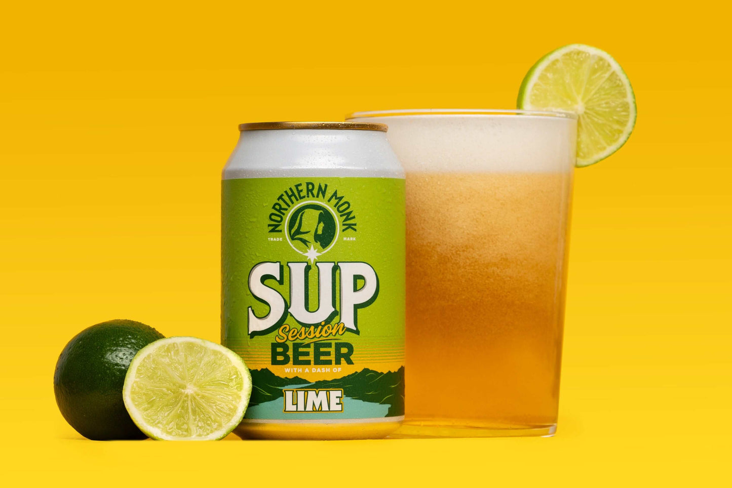 4 PACK // SUP & LIME // SESSION BEER // 330ML // 3.4%