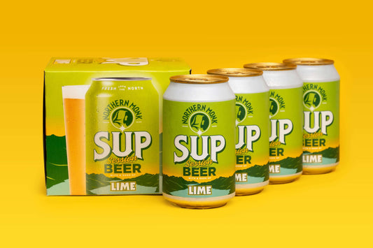 4 PACK // SUP & LIME // SESSION BEER // 330ML // 3.4%