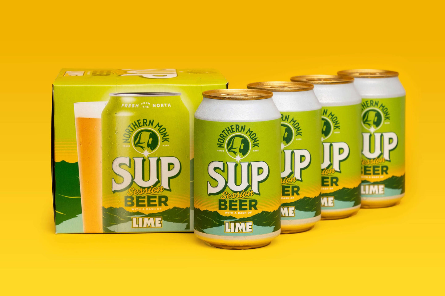 4 PACK // SUP & LIME // HAZY IPA // 330ML // 3.4%