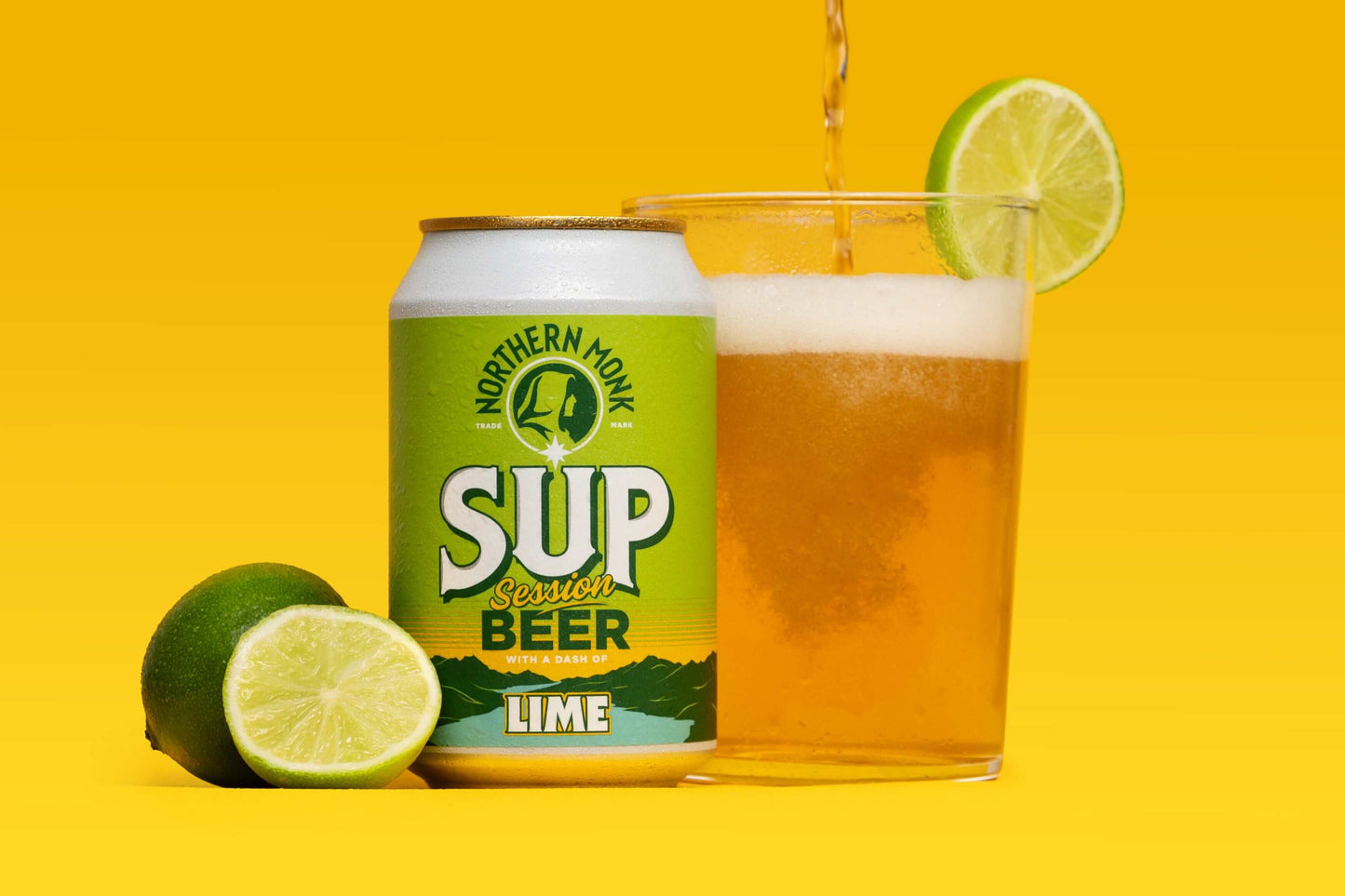 4 PACK // SUP & LIME // SESSION BEER // 330ML // 3.4%