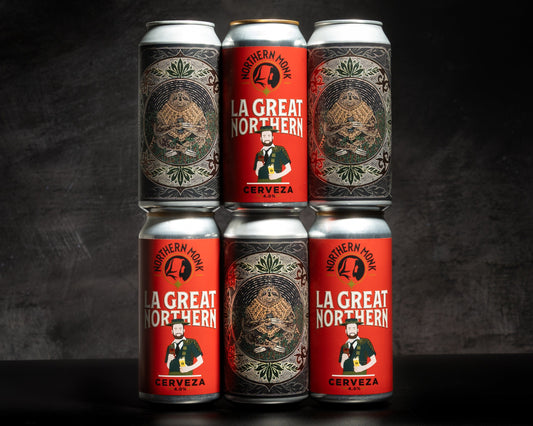 6 PACK // LA GREAT NORTHERN CERVEZA // ADRIAN BAXTER SLOTH