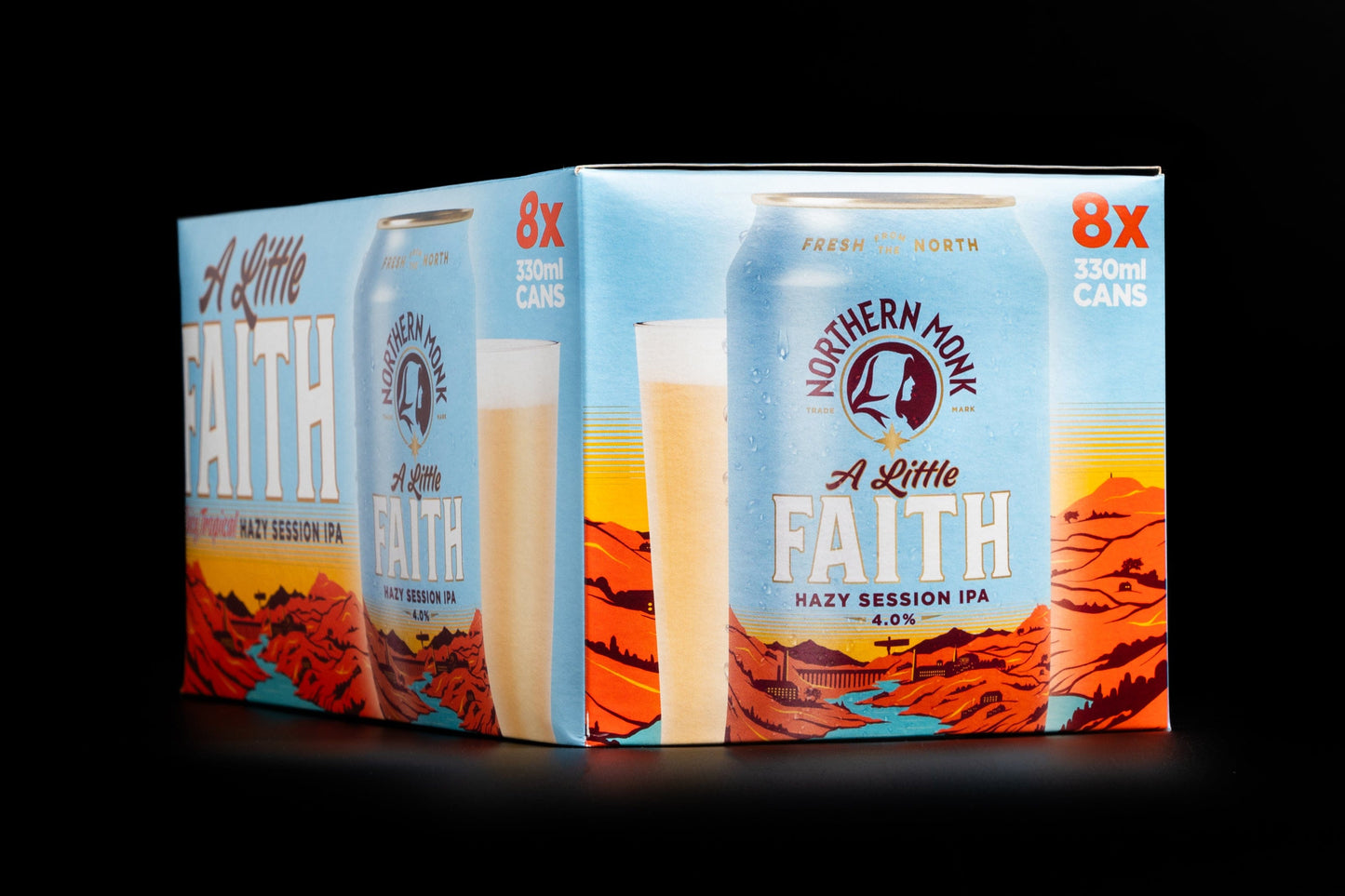 8-PACK // A LITTLE FAITH // HAZY SESSION IPA // 4.0%