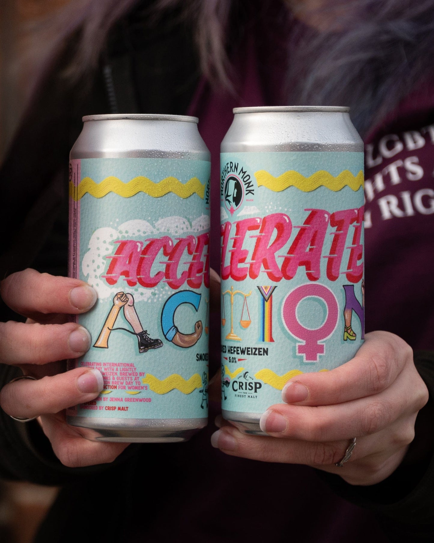 ACCELERATE ACTION // INTERNATIONAL WOMEN’S DAY // SMOKED HEFEWEIZEN // 5.0%