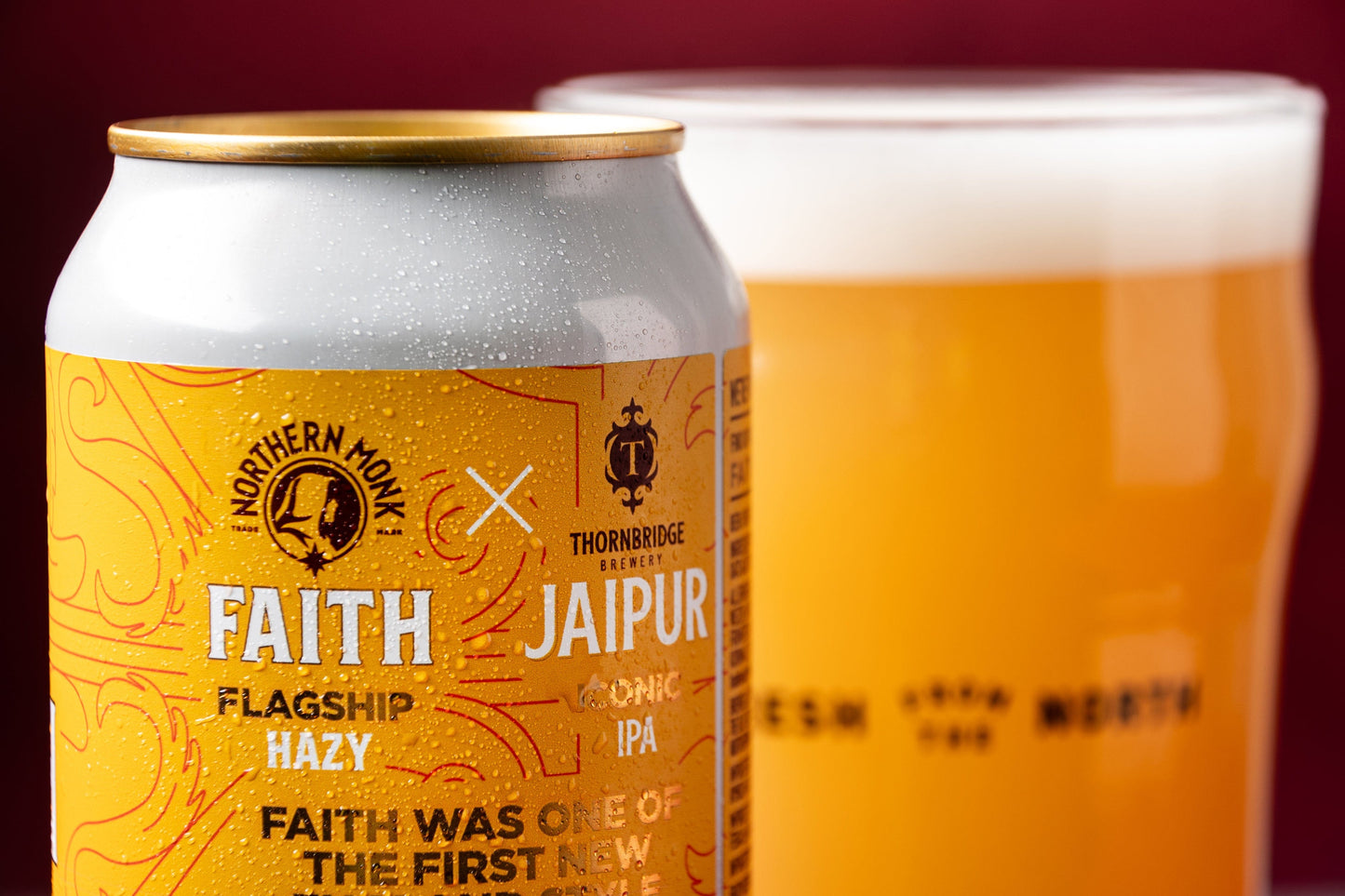 FAITH AND JAIPUR // THORNBRIDGE // HAZY IPA // 5.9%