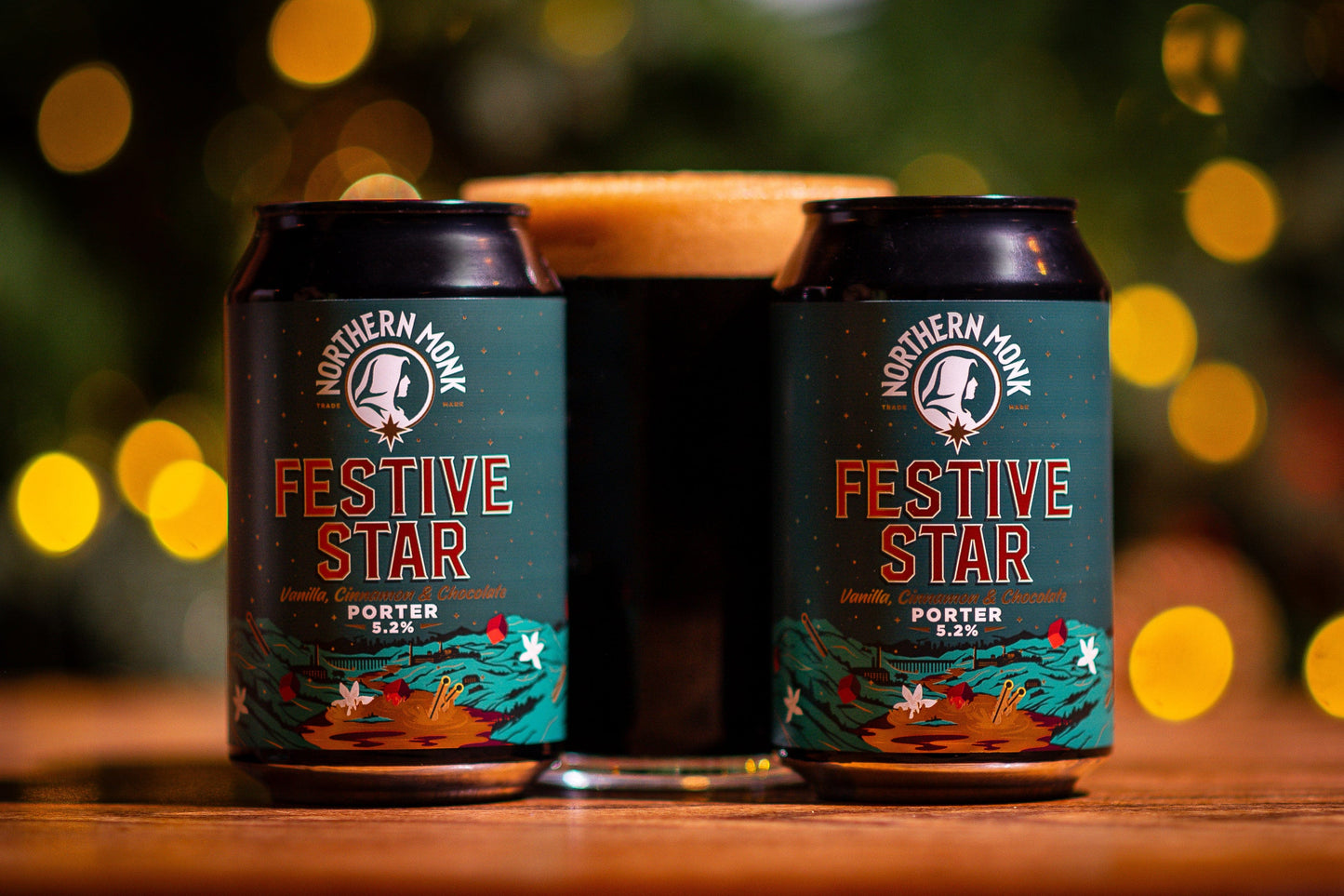 FESTIVE STAR 2024 // VANILLA, CINNAMON & CHOCOLATE PORTER // 5.2%