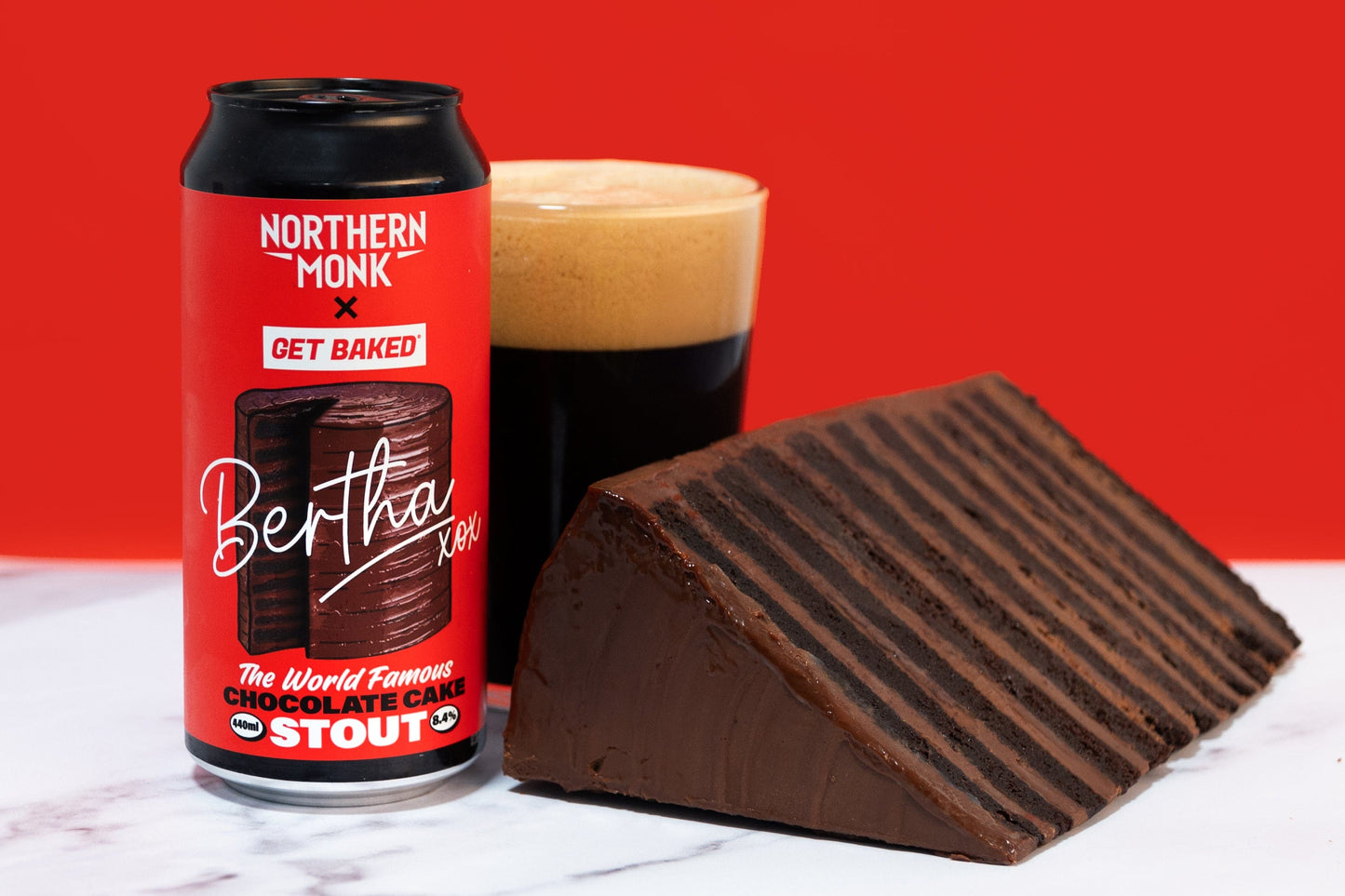 GET BAKED // NORTHERN MONK // BERTHA // CHOCOLATE CAKE STOUT // 8.4%