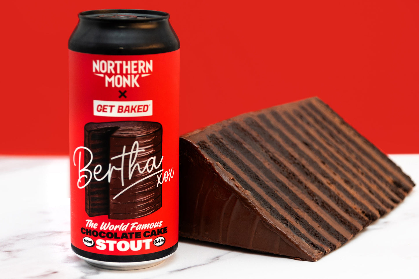 GET BAKED // NORTHERN MONK // BERTHA // CHOCOLATE CAKE STOUT // 8.4%