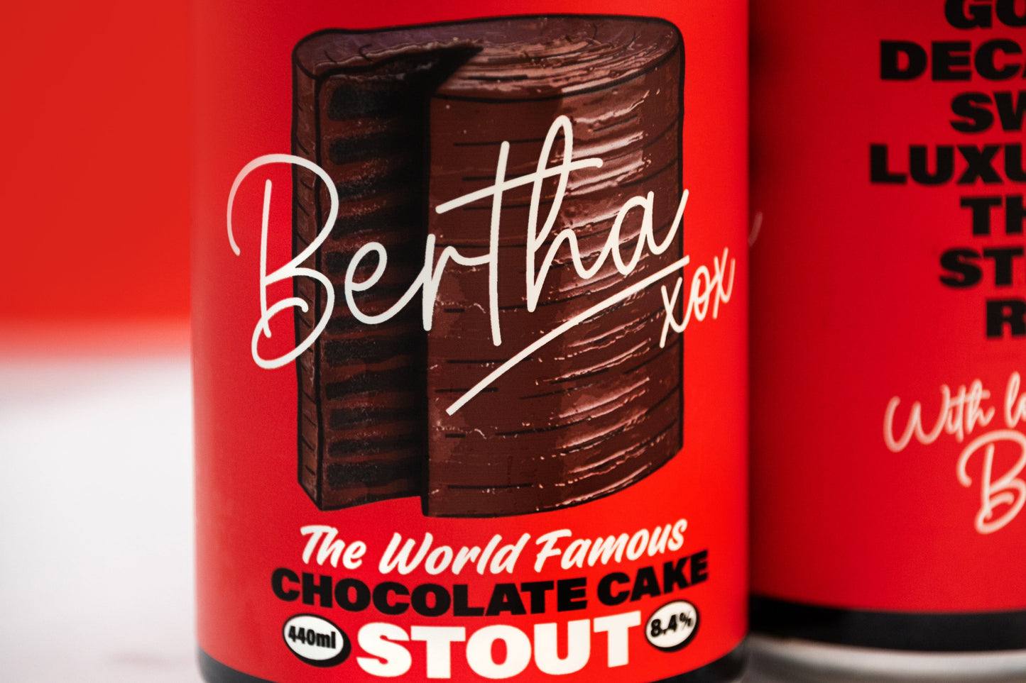 GET BAKED // NORTHERN MONK // BERTHA // CHOCOLATE CAKE STOUT // 8.4%