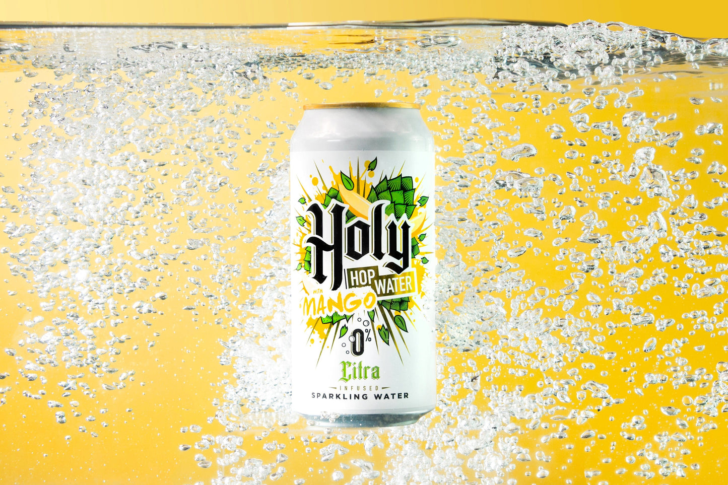 HOLY HOP WATER MANGO // CITRA INFUSED SPARKLING HOP WATER