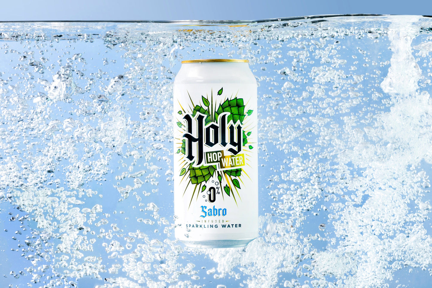 HOLY HOP WATER SABRO // INFUSED SPARKLING HOP WATER