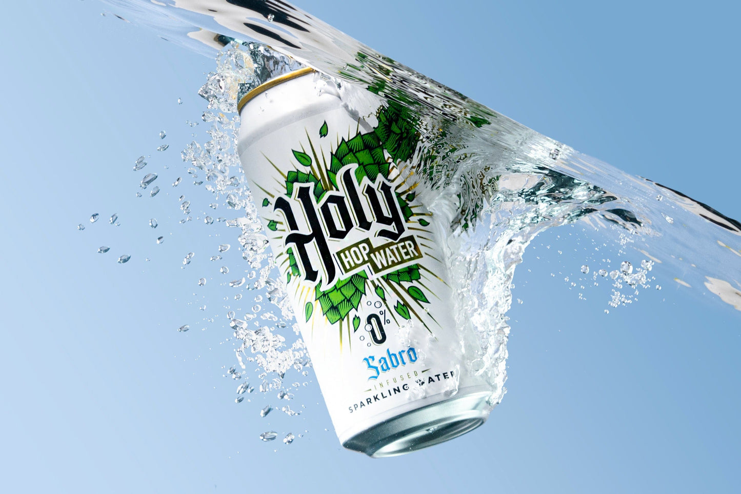 HOLY HOP WATER SABRO // INFUSED SPARKLING HOP WATER