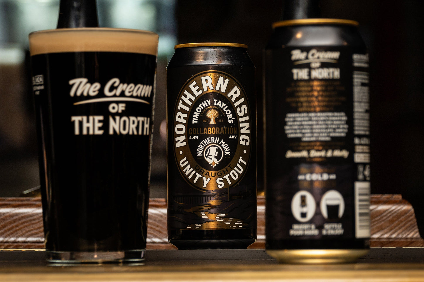 NORTHERN RISING // TIMOTHY TAYLOR'S COLLABORATION // UNITY STOUT // 4.4%