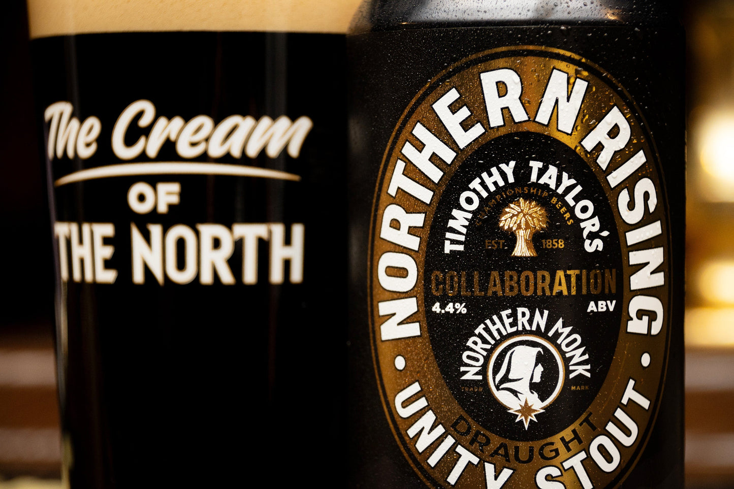 NORTHERN RISING // TIMOTHY TAYLOR'S COLLABORATION // UNITY STOUT // 4.4%