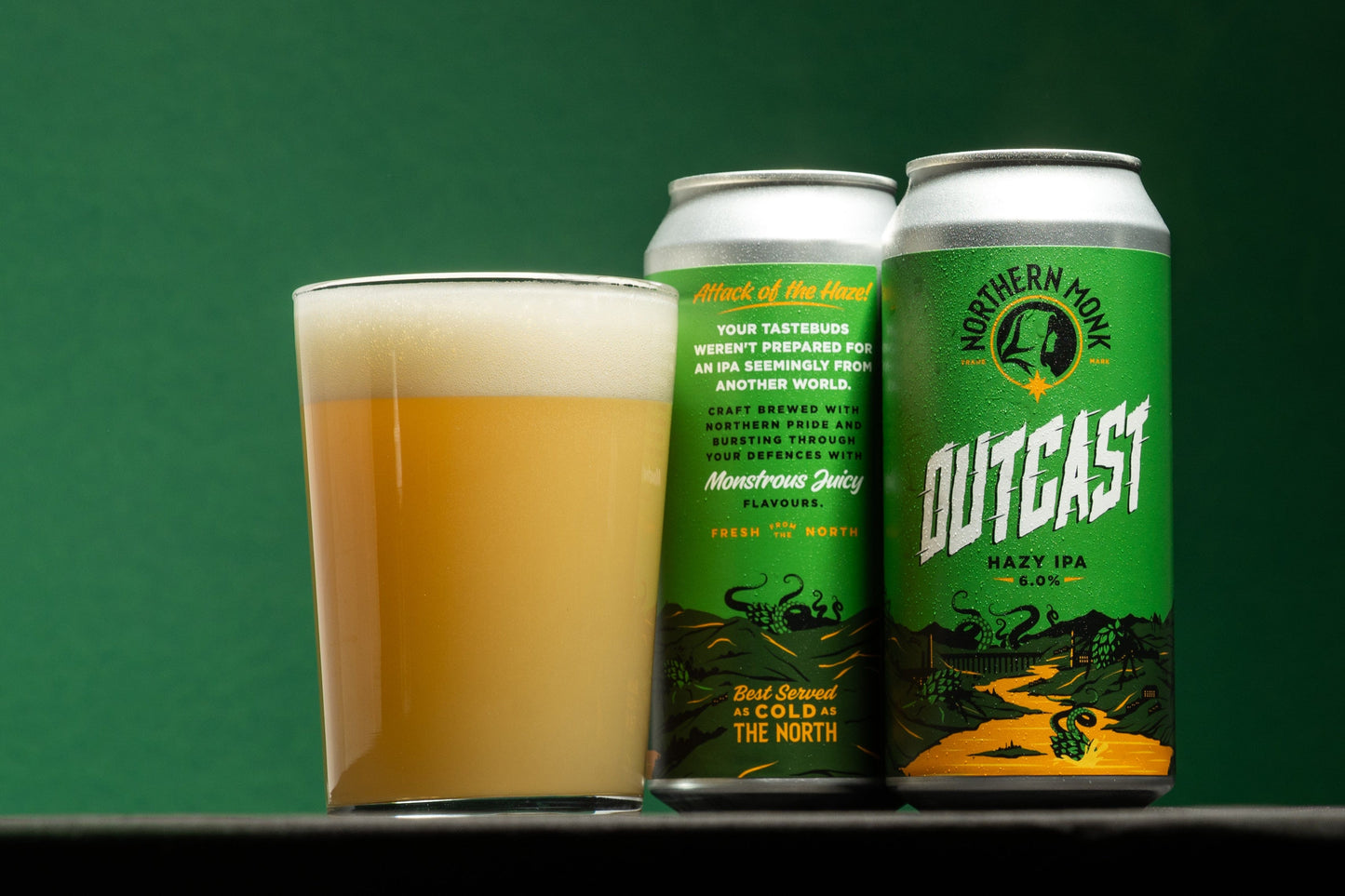 OUTCAST // HAZY IPA // 6.0%