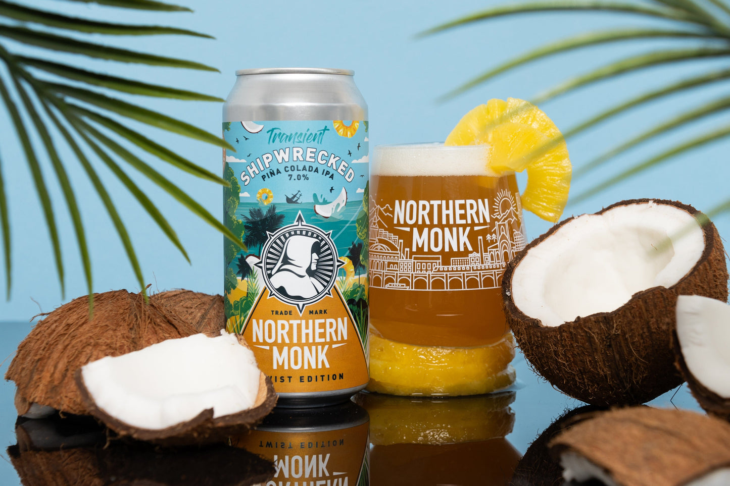 12 PACK // SHORTDATED // SHIPWRECKED // TRANSIENT // PINA COLADA IPA // 440ML // 7.0%