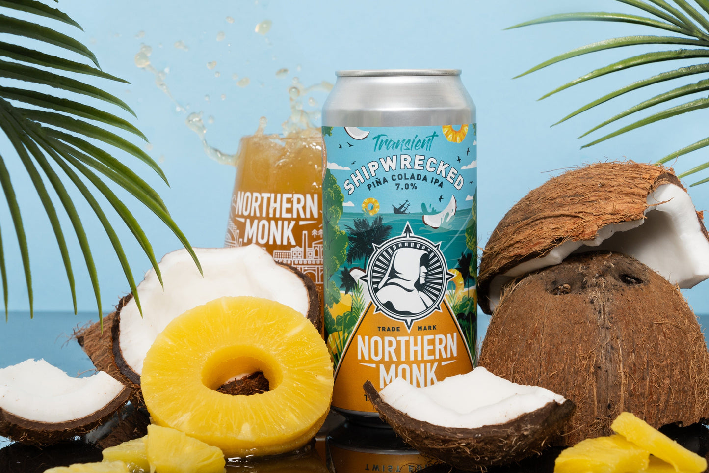 12 PACK // SHORTDATED // SHIPWRECKED // TRANSIENT // PINA COLADA IPA // 440ML // 7.0%