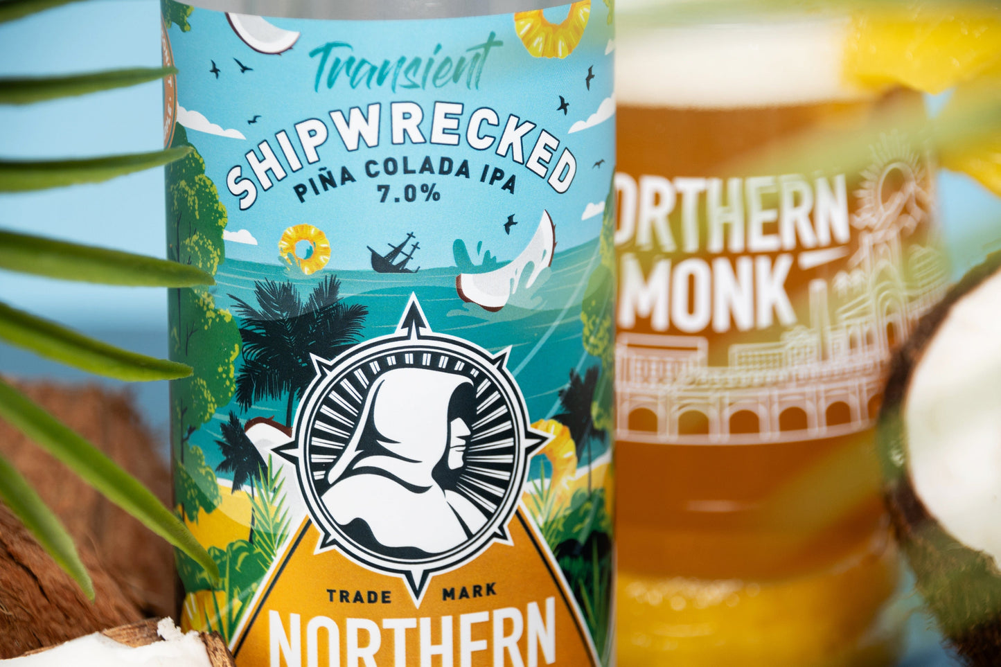 SHORTDATED // SHIPWRECKED // TRANSIENT // PINA COLADA IPA // 440ML // 7.0%