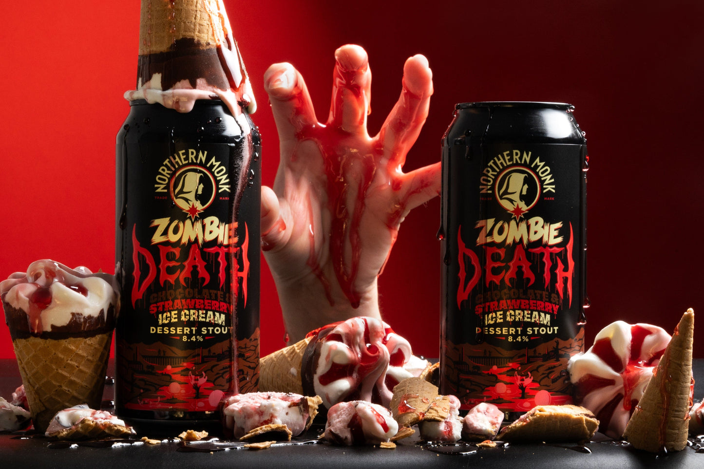 ZOMBIE DEATH // CHOCOLATE AND STRAWBERRY ICE CREAM DESSERT STOUT // 8.4%