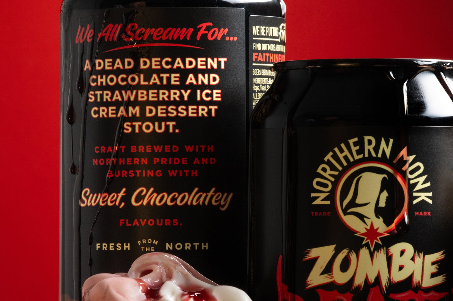 ZOMBIE DEATH // CHOCOLATE AND STRAWBERRY ICE CREAM DESSERT STOUT // 8.4%