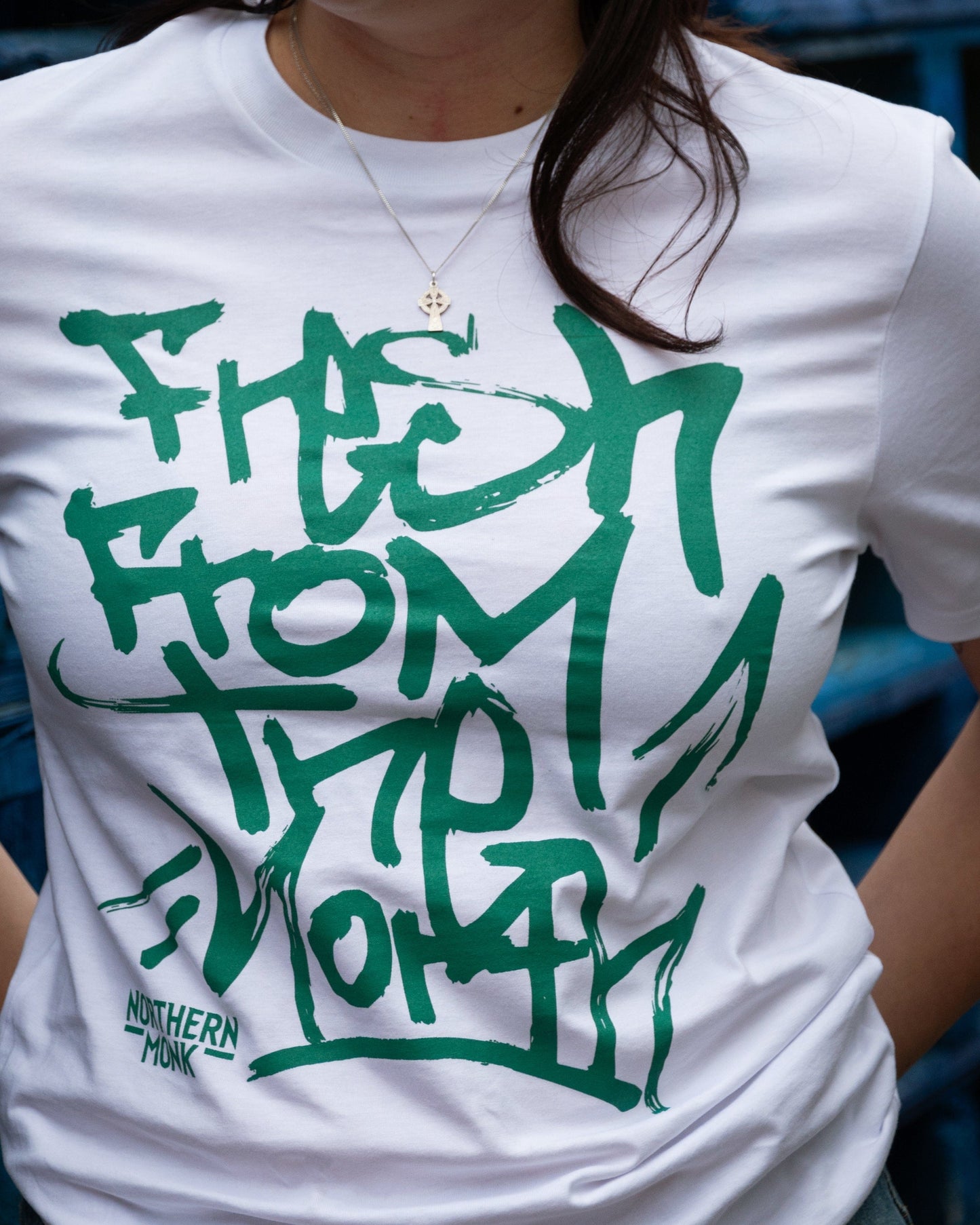 GREEN GRAFFITI TEE