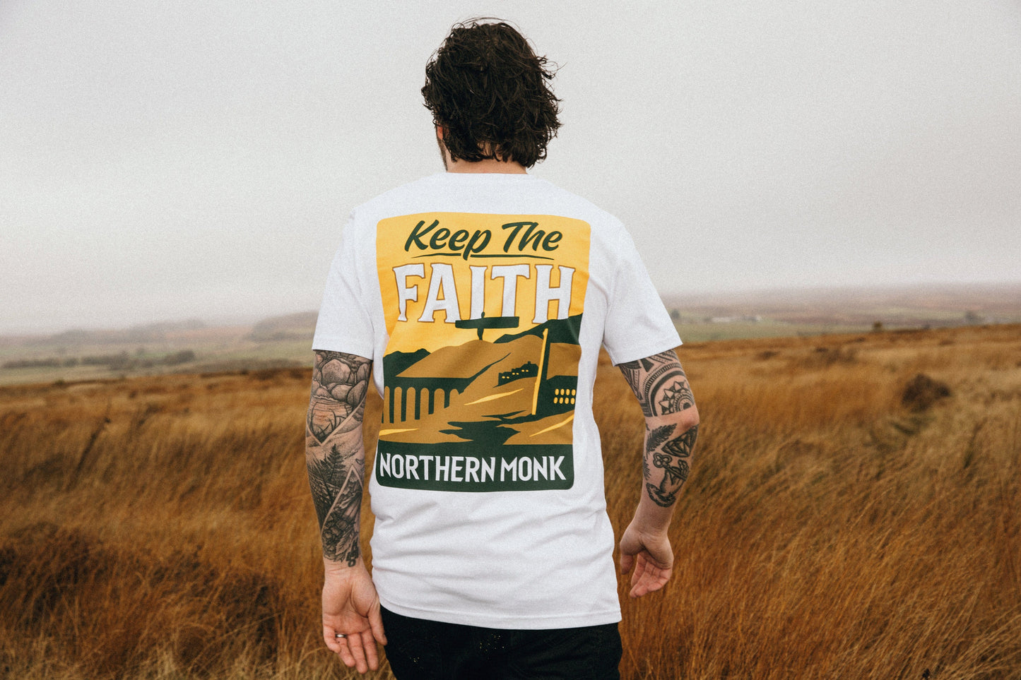 KEEP THE FAITH CLASSIC WHITE TEE