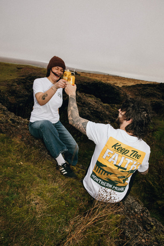 KEEP THE FAITH CLASSIC WHITE TEE