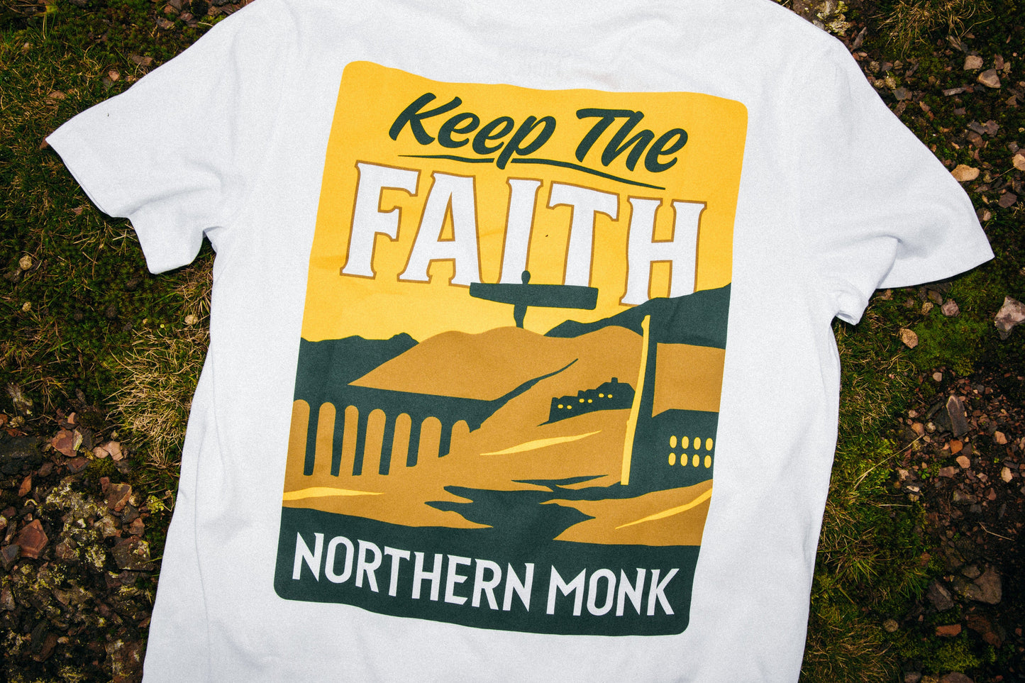 KEEP THE FAITH CLASSIC WHITE TEE