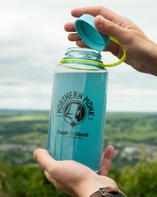 NORTHERN MONK NALGENE WATER BOTTLE 1L SEAFOAM BLUE