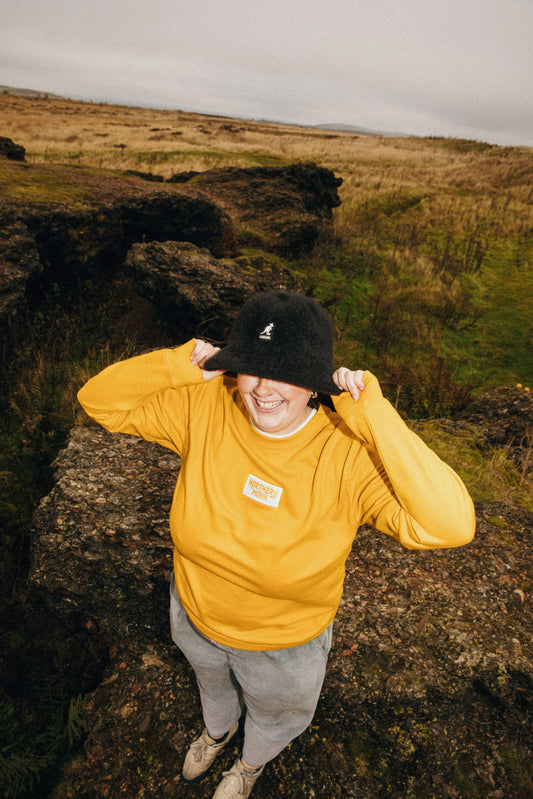 YELLOW NORTHERN MONK SWEATSHIRT