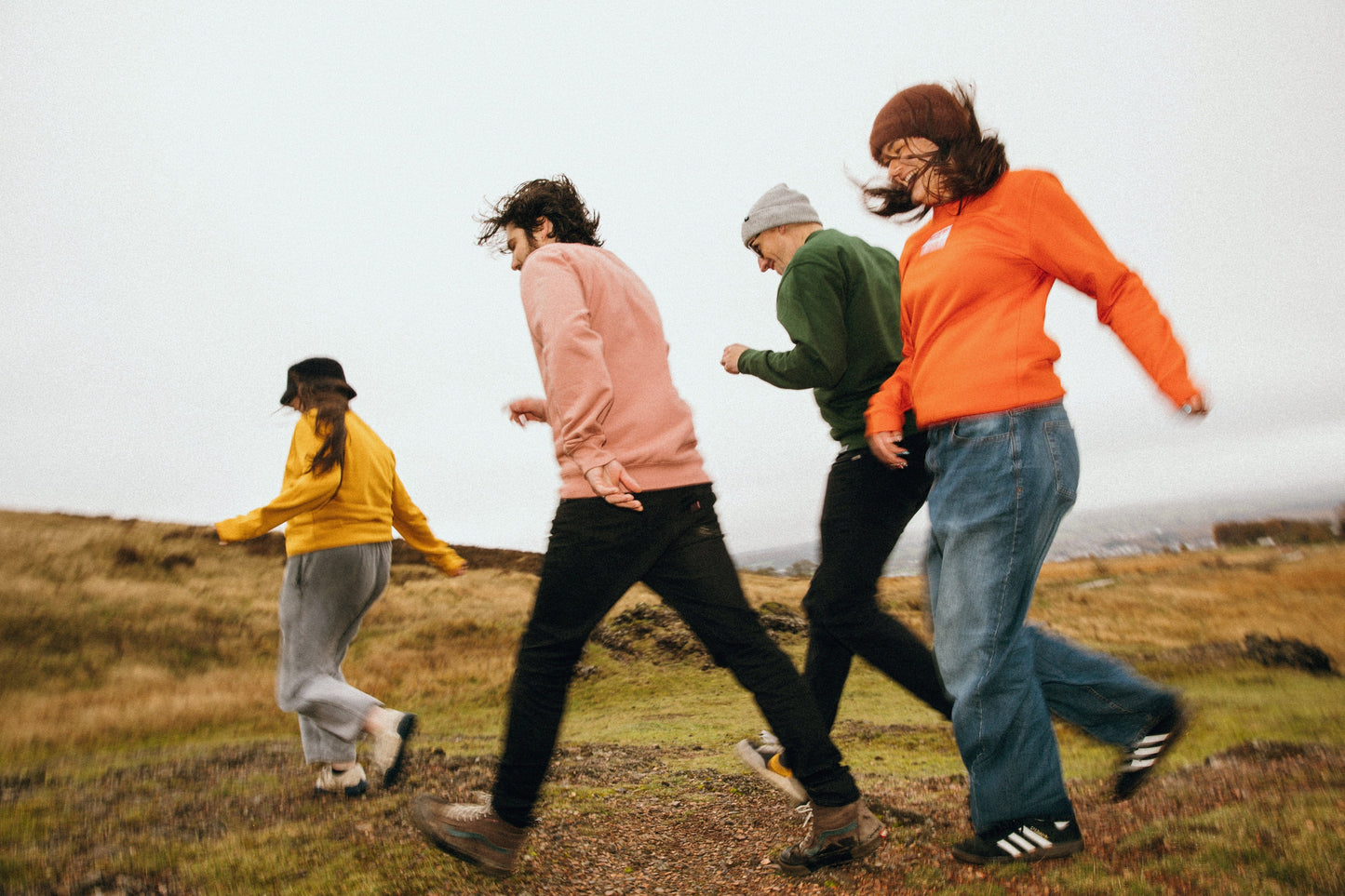 YELLOW NORTHERN MONK SWEATSHIRT