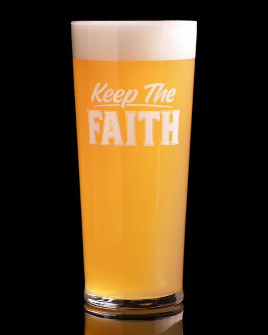 NORTHERN MONK WHITE PINT GLASS