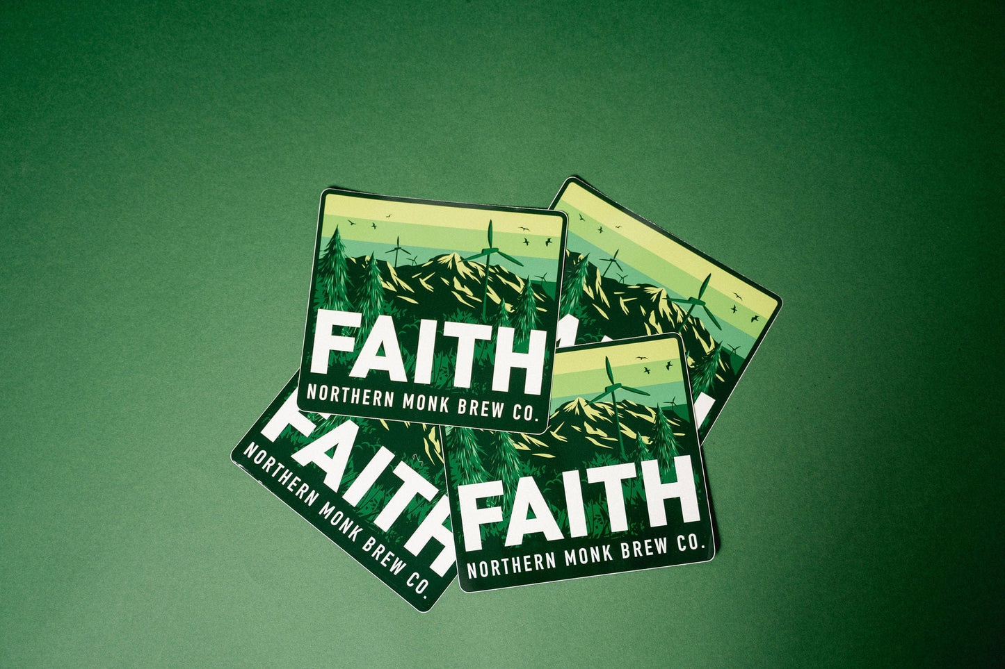 GREEN FAITH STICKER