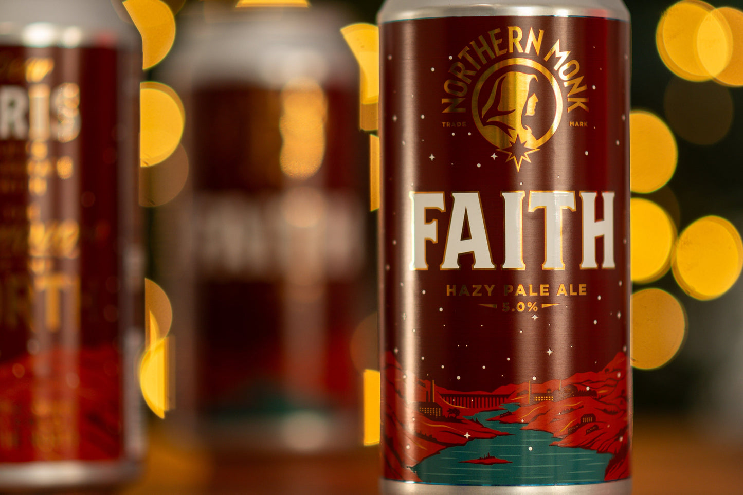 PRE-ORDER FESTIVE PERSONALISED 6 PACK // 440ml FAITH™ // HAZY PALE ALE